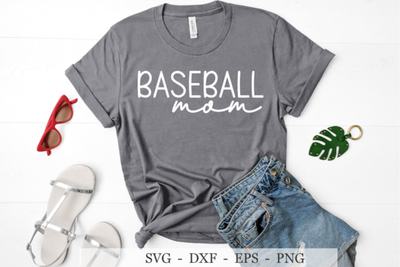 Baseball Mom Svg for Crafts and Graphics
