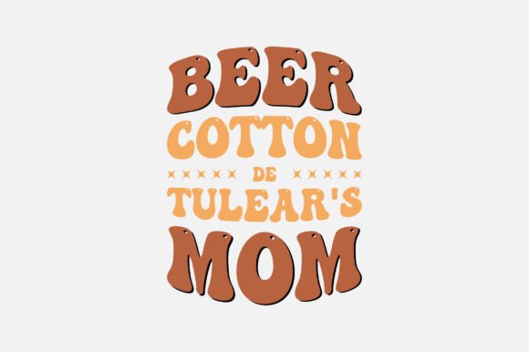 Beer Cotton De Tulear’s Mom SVG Design: Graphics and Crafts