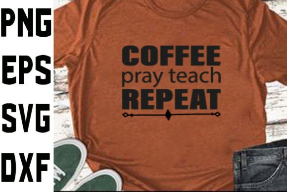 Homeschool Mom Svg Design, Coffee Pray Te